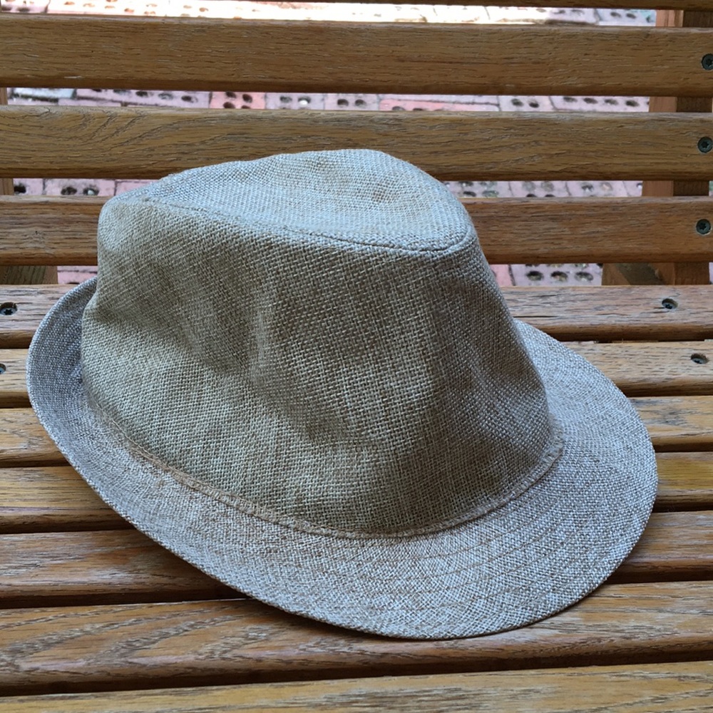 Mark brand crushable lightweight tweed cap short brim fedora hat
